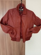 Kurtka skórzana REAL LEATHER ramoneska bomberka VUZEM VIEN r. 38/40
