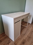 Biurko Ikea Micke z szafką