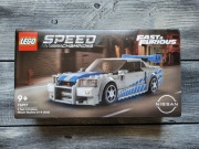 LEGO Speed Champions 76917 2 Fast 2 Furious Nissan Skyline GT-R (R34) 