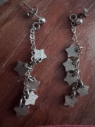 Kolczyki srebrne 925 gwiazdy jubiler 