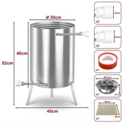 PODGRZEWACZ PIECYK DO BASENOW JACCUZI BALI OGRODOWYCH STAL NIERDZEWNA