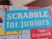 GRA SCRABBLE JUNIOR vintage