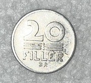 Moneta WĘGRY 20 FILLER 1974