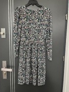 Only sukienka modny wzór kwiaty kwiecista plisowana hit roz.38 