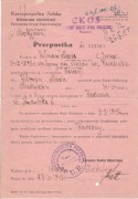 1945r, Międzylesie, Warszawa, Państwowy Urząd Repatriacyjny, przepust