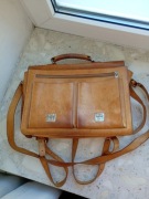 Torba skórzana + plecak