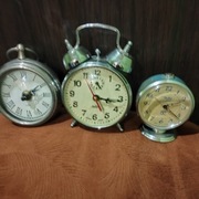 Stare zegarki vintage 3 sztuki