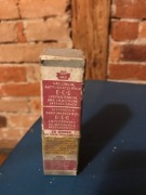 UNIKAT Stare opakowanie po szczepionce na gruźlicę