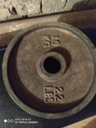 Obciążenie żeliwne 10 kg Domyos Decathlon