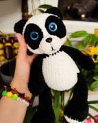 Miś Panda na szydełku