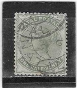 ANGLIA KOLONIE NATAL ONE HALFPENNY  