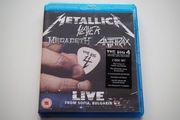 THE BIG 4 METALLICA SLAYER ANTHRAX MEGADETH-Blu-ray