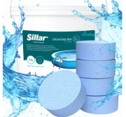 11w1 multifunkcyjne tabletki do basenu 5kg 200g chlor do basenu niebieskie