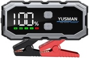 YUSMAN Powerbank Rozruchowy 3000A 12V 12800mAh Do Aut Benzyna Diesel LCD