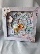 Kartka okolicznościowa shadow box  w pudełku