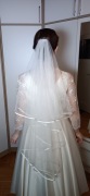 suknia ślubna z bolerkiem rozmiar S