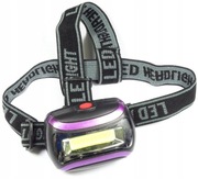 LATARKA CZOŁOWA Z DIODĄ LED COB CZOŁÓWKA BATERIE 3x AAA W KOMPLECIE