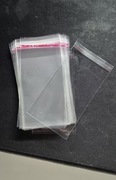 Woreczek foliowy z samoprzylepnym zamknięciem 6x12 cm 100 sztuk