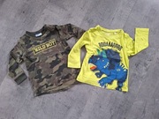 2 bluzki chłopięce rozm. 92 cm
