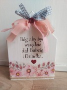 Dzień babci i dziadka domek Prezent