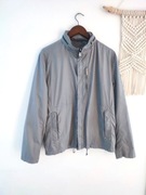 Nowa bez metki szara kurtka wiatrówka z kapturem Mabrun rozm M/L unisex