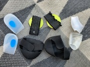 Zestaw 4 pary różnych ostróg / podpiętki / ostroga