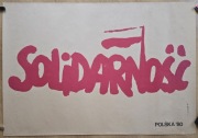 Solidarność Polska'80 Janiszewski ORYGINAŁ plakat