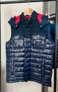 Męska kamizelka bezrękawnik Tommy Hilfiger S M z kapturem