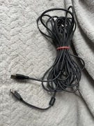 KABEL DO DRUKARKI MOSWAG 10 METRÓW OPLOT USB 2.0
