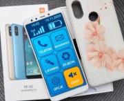 Spoko smartfon. Poręczny. Xiaomi Mi A2 4/32GB, złoty kompaktowy.