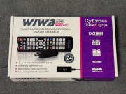 Tuner DVB-T2 WIWA MINI LED z wyświetlaczem HDMI Pilot stick USB H.265 HEVC