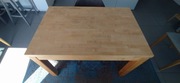 Stół z klepki brzozowej 120x80 z dostawką 2x45