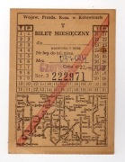 Katowice - Bilet miesięczny T ser. 3