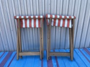 IKEA SOLBLEKT 22722 taboret stołek rozkładany 