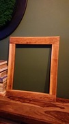 Ramka z drewna dębowego, dąb szczotkowany, rama do lustra, obrazu, zdjęć