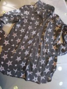 Next koszula w gwiazdki czarna roz 38 jak nowa 