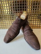 Monki Magnanni buty Klasyczne zamsz dwuklamrowe rozm. 44