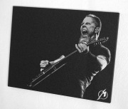 James Hetfield Metallica Obraz ręcznie grawerowany...