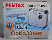 Pentax Optio 33WR aparat kompaktowy z kartonem