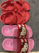 Sandały Birkenstock + klapki komplet