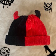 czapka beanie handmade na szydełku j.plushycrafts