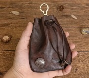 Saszetka, sakiewka - Skóra naturalna