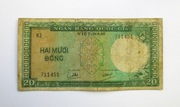 Wietnam Południowy. 20 Dong 1964 r.
