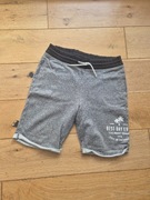 Krótkie spodnie spodenki szorty sportowe dresowe bawełniane H&M 164