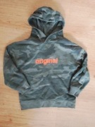 Bluza z kapturem moro khaki rozmiar 116