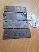 Nieśmiertelniki stalag oryginał mix