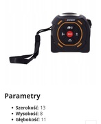 Dalmierz laserowy +taśma miernicza 