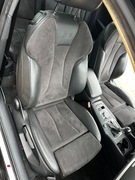 Fotele komplet audi s3 8v a3 3D 2014r kanapa alcantara alkantara  