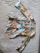 Bluzka/koszula damska wielokolorowa z długimi rękawami z Ramie 42.