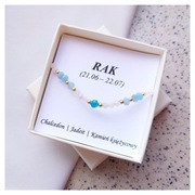 Bransoletka znak zodiaku Rak - bransoletka zodiakalna dla Raka 21.06-22.07